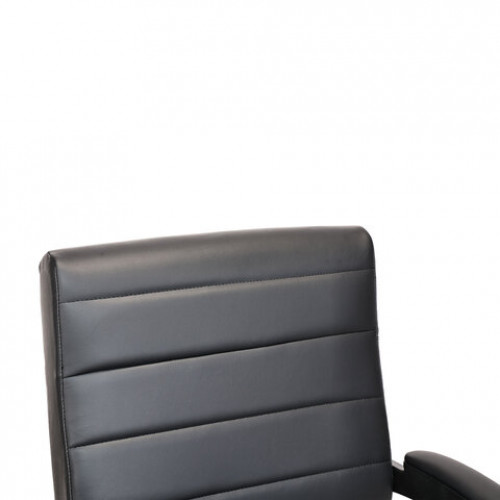 Кресло BRABIX Win MG-353, кожзаменитель, разборное пятилучие, черное, 532981