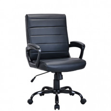 Кресло BRABIX Win MG-353, кожзаменитель, разборное пятилучие, черное, 532981