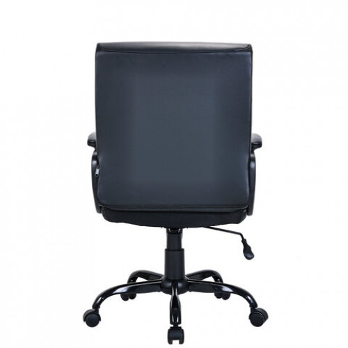 Кресло BRABIX Win MG-353, кожзаменитель, разборное пятилучие, черное, 532981