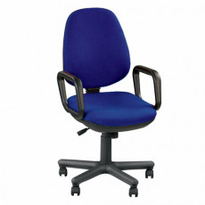 Кресло Comfort GTP, с подлокотниками, синее