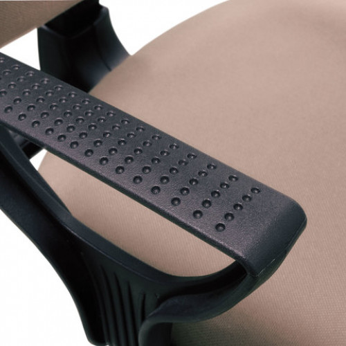 Кресло BRABIX Prestige Ergo MG-311, регулируемая эргономичная спинка, ткань, бежевое, 531873
