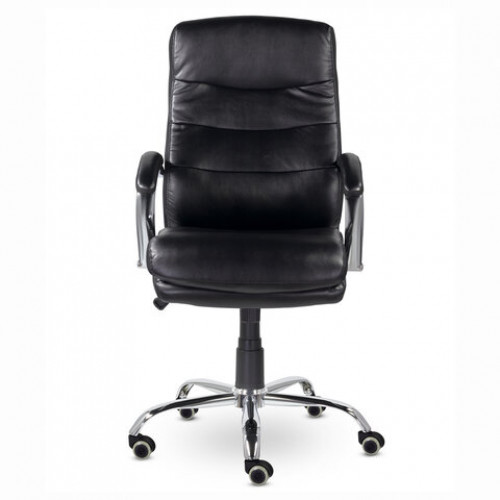 Кресло офисное BRABIX PREMIUM Bruno EX-543, экокожа, черное, 532552