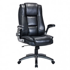 Кресло BRABIX PREMIUM Paradigm EX-556, пружинный блок, рециклированная кожа, черное, 532976