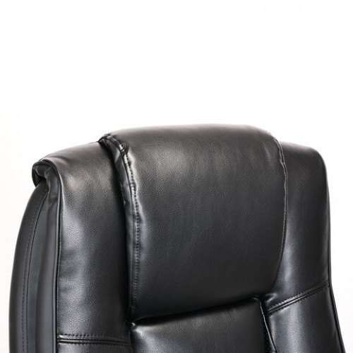 Кресло BRABIX PREMIUM Paradigm EX-556, пружинный блок, рециклированная кожа, черное, 532976