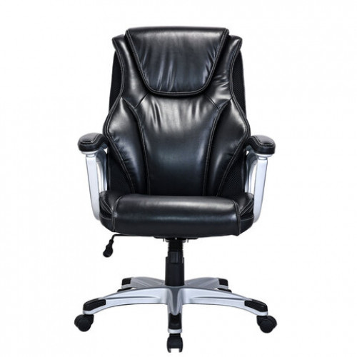 Кресло BRABIX PREMIUM Credo EX-587, рециклированная кожа, черное, 532977