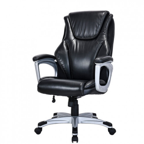 Кресло BRABIX PREMIUM Credo EX-587, рециклированная кожа, черное, 532977