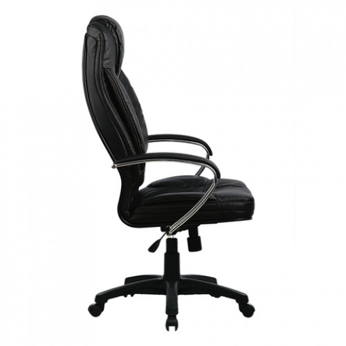 Кресло офисное МЕТТА LK-12PL, экокожа, черное
