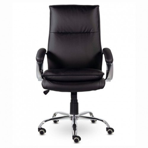 Кресло офисное BRABIX PREMIUM Cuba EX-542, экокожа, черное, 532549