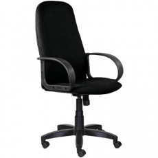 Кресло офисное BRABIX Praktik EX-279, ткань/кожзам, черное, 532017