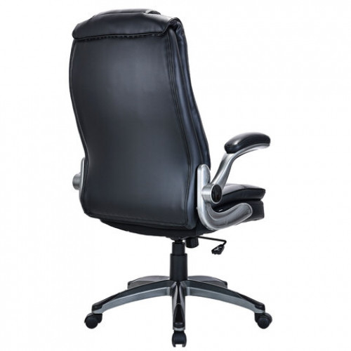 Кресло BRABIX PREMIUM Paradigm EX-556, пружинный блок, рециклированная кожа, черное, 532976