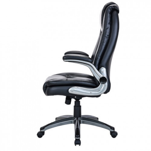 Кресло BRABIX PREMIUM Paradigm EX-556, пружинный блок, рециклированная кожа, черное, 532976