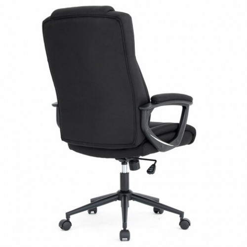 Кресло BRABIX PREMIUM Adagio EX-551, ткань, пятилучие металл, черное, 532938
