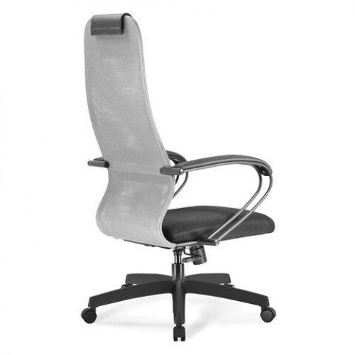 Кресло BRABIX PREMIUM Ultimate EX-800 пластик, плотная двойная сетка Х2, черное/серое, 532915