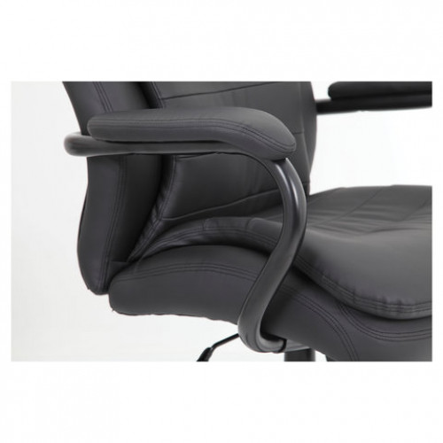 Кресло офисное BRABIX PREMIUM Heavy Duty HD-001, усиленное, НАГРУЗКА до 200 кг, экокожа, 531015