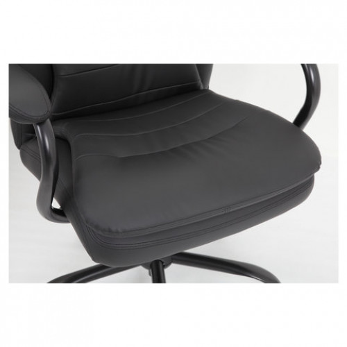 Кресло офисное BRABIX PREMIUM Heavy Duty HD-001, усиленное, НАГРУЗКА до 200 кг, экокожа, 531015
