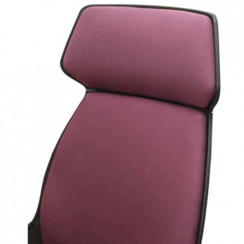Кресло офисное BRABIX PREMIUM Galaxy EX-519, ткань, черное/терракотовое, 531570