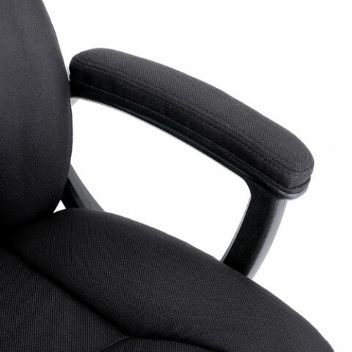 Кресло BRABIX PREMIUM Adagio EX-551, ткань, пятилучие металл, черное, 532938