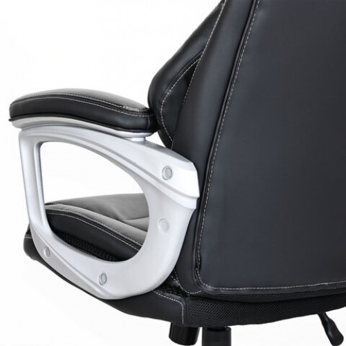 Кресло BRABIX PREMIUM Credo EX-587, рециклированная кожа, черное, 532977