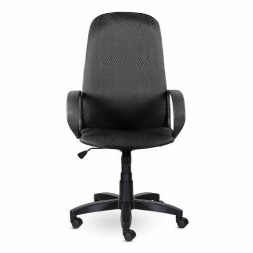 Кресло офисное BRABIX Praktik EX-279, ткань JP/кожзам, серое, 532020