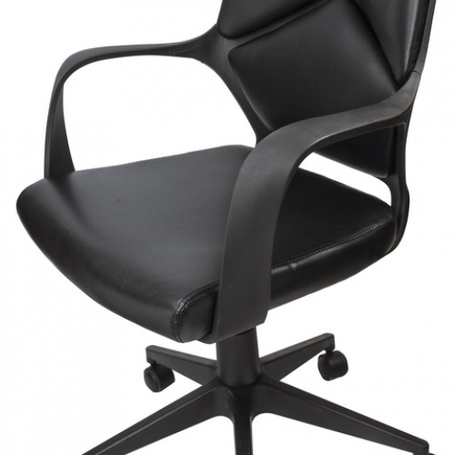 Кресло офисное BRABIX PREMIUM Prime EX-515, экокожа, черное, 531569