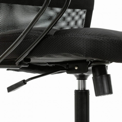 Кресло офисное BRABIX PREMIUM Stalker EX-608 PL, ткань-сетка/кожзам, черное, 532090