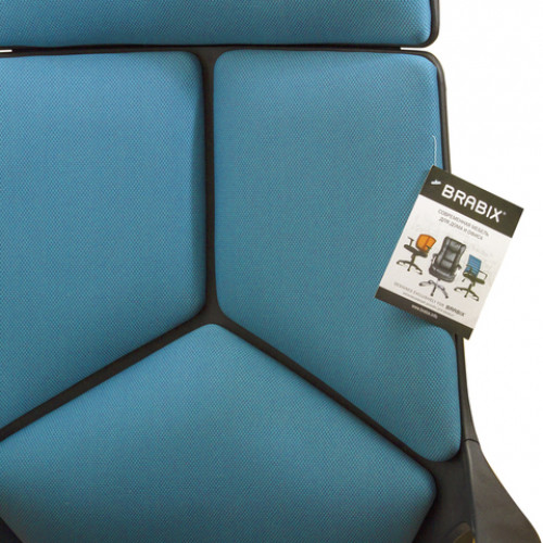 Кресло офисное BRABIX PREMIUM Prime EX-515, ткань, голубое, 531568