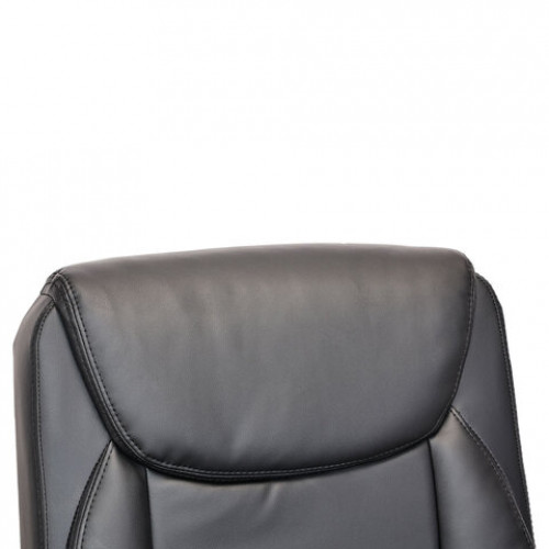 Кресло BRABIX Forex EX-529, экокожа, разборное пятилучие, черное, 532980