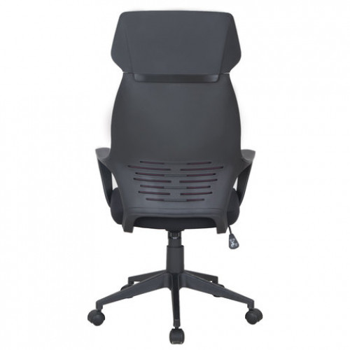 Кресло офисное BRABIX PREMIUM Galaxy EX-519, ткань, черное/терракотовое, 531570