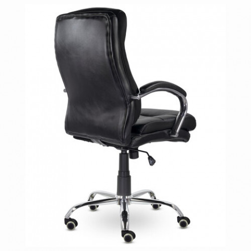 Кресло офисное BRABIX PREMIUM Bruno EX-543, экокожа, черное, 532552