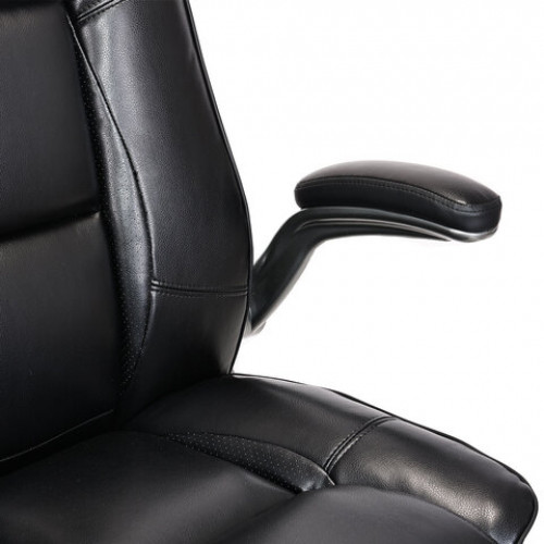 Кресло BRABIX PREMIUM Paradigm EX-556, пружинный блок, рециклированная кожа, черное, 532976