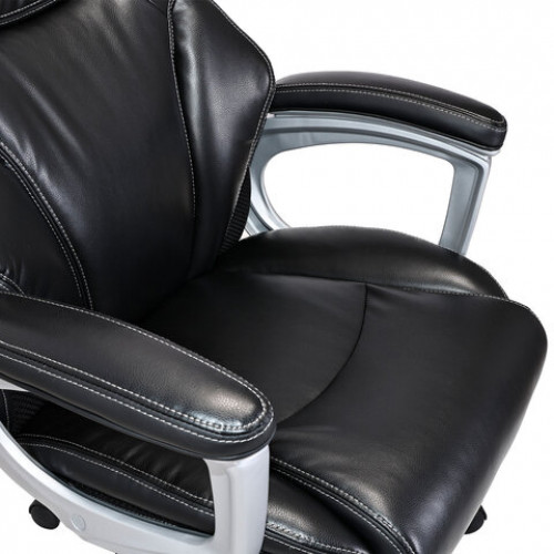 Кресло BRABIX PREMIUM Credo EX-587, рециклированная кожа, черное, 532977