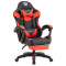 Кресло компьютерное DEFENDER Tornado, 2 подушки, подставка для ног, экокожа, черное/красное, ш/к 26722, 64057 Кресло компьютерное DEFENDER Tornado, 2 подушки, подставка для ног, экокожа, черное/красное, ш/к 26722, 64057