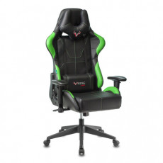 Кресло компьютерное Zombie VIKING 5 AERO, 2 подушки, экокожа, черное/зеленое, 1359298 Кресло компьютерное Zombie VIKING 5 AERO, 2 подушки, экокожа, черное/зеленое, 1359298
