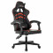Кресло компьютерное BRABIX Shooter GM-123, 2 подушки, экокожа, черное/красное, 533190 Кресло компьютерное BRABIX Shooter GM-123, 2 подушки, экокожа, черное/красное, 533190