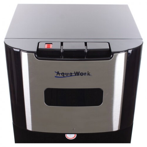 Кулер для воды AQUA WORK QRB-72LDS, напольный, НАГРЕВ/ОХЛАЖ ЭЛЕКТР, таймер, бутыль сн, 33350