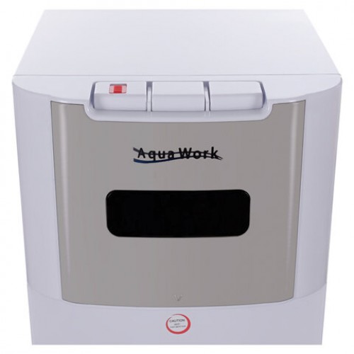Кулер для воды AQUA WORK QRB-72LDS, напольный, НАГРЕВ/ОХЛАЖ ЭЛЕКТР, таймер, бутыль сн, 33352
