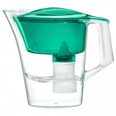 Кувшин-фильтр для очистки воды БАРЬЕР Нова, 2,5 л, со сменной кассетой, зеленый, В4, В442Р00