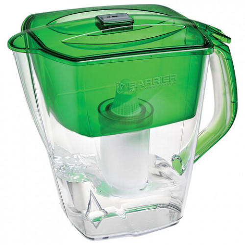 Кувшин-фильтр для очистки воды БАРЬЕР Гранд Нео, 4,2 л, со сменной кассетой, нефрит, В012Р00