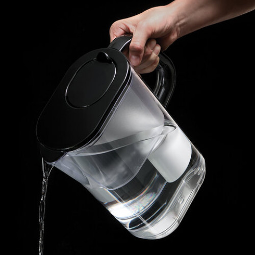 Кувшин-фильтр для очистки воды БАРЬЕР Эверест, 3,5 л, со сменной кассетой, черный,, В775Р00