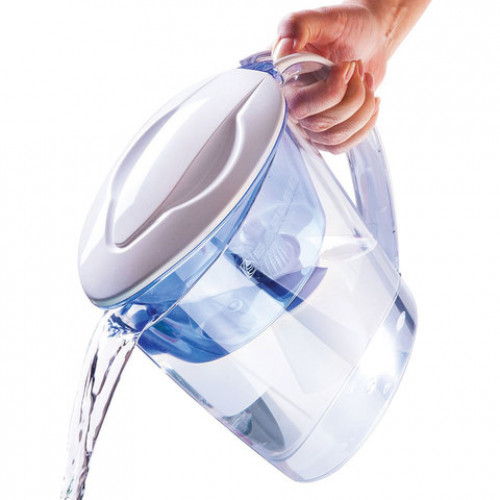 Кувшин-фильтр для очистки воды БАРЬЕР Экстра, 2,5 л, со сменной кассетой, индиго, В091Р45