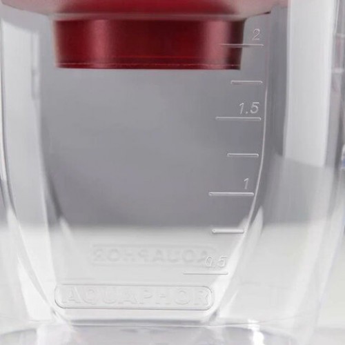 Кувшин-фильтр для очистки воды АКВАФОР Гарри А5, 3,9 л, со сменной кассетой, красный, 501734