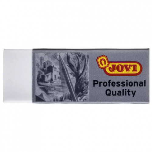 Ластик большой JOVI (Испания) Professional, 60х22х11 мм, белый, прямоугольный, 2020