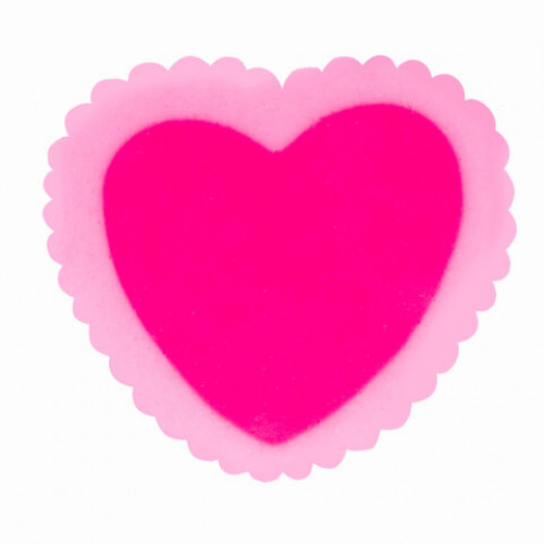 Ластик фигурный ПИФАГОР, Сердечко, 24x21x5 мм, цвет ассорти, 226534