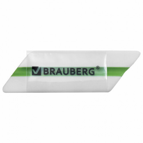 Ластик BRAUBERG Jet Pro, 57х16х16 мм, цвет ассорти, треугольный, скошенные края, 228718