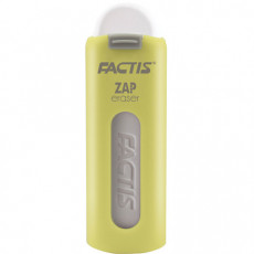 Ластик выдвижной FACTIS ZAP (Испания), 75x7x8 мм, белый, пластиковый корпус ассорти, PTF1130 Ластик выдвижной FACTIS ZAP (Испания), 75x7x8 мм, белый, пластиковый корпус ассорти, PTF1130