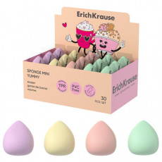 Ластик ERICH KRAUSE Sponge Mini Yummy, 30x28x28 мм, ассорти, 63474