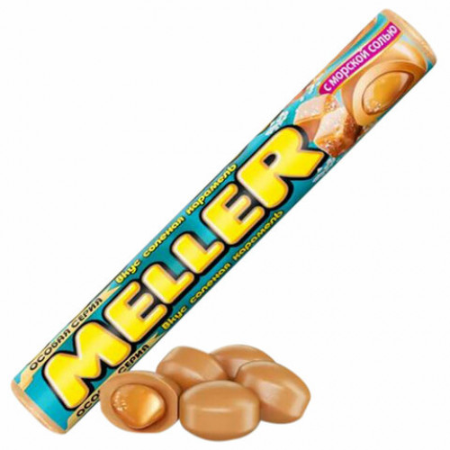 Конфеты-ирис MELLER Соленая карамель, 38 г