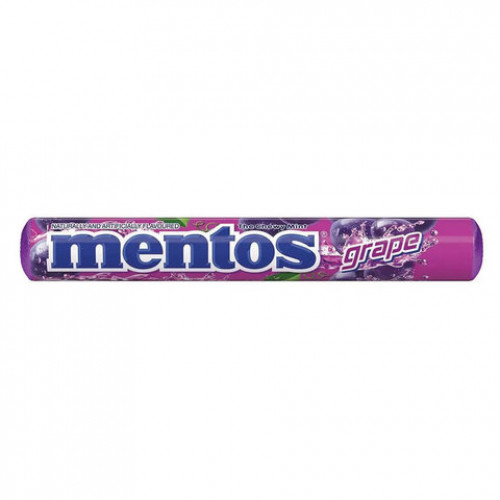 Жевательное драже MENTOS (Ментос) Виноград, 37 г