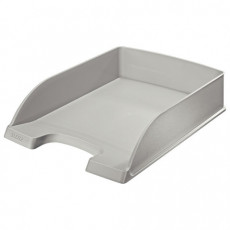 Лоток горизонтальный для бумаг LEITZ Plus, серый, 52270085
