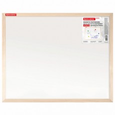 Доска магнитно-маркерная 45х60 см, деревянная рамка, BRAUBERG Wood, 238794